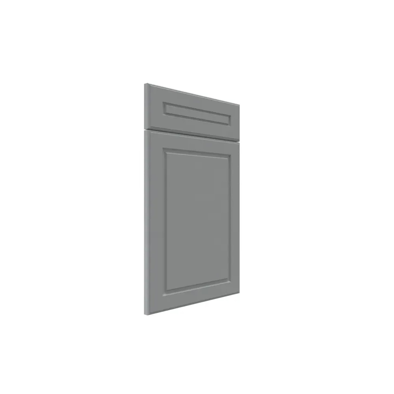 Front Modena 40 x 56 cm + Front do szuflady 40 x 14 cm szary matowy