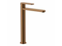 Cersanit Bateria umywalkowa wysoka Zuro miedź szczotkowana