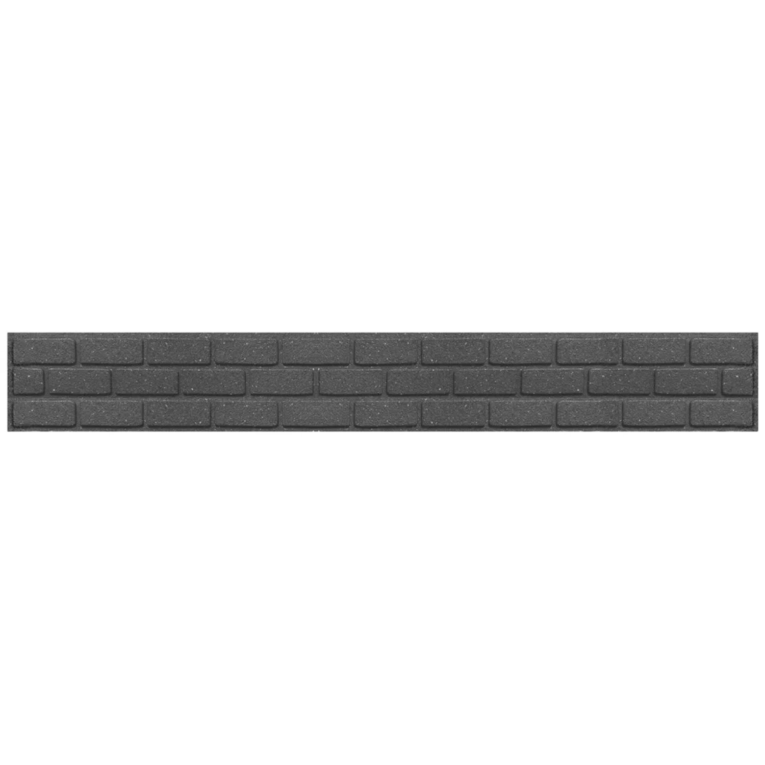 Obrzeże recyklingowe EZ Bricks szary 15x2x120 cm