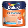 Wiadro farby do ścian Dulux EasyCare, odcień morelowy, farba lateksowa, matowa i plamoodporna.