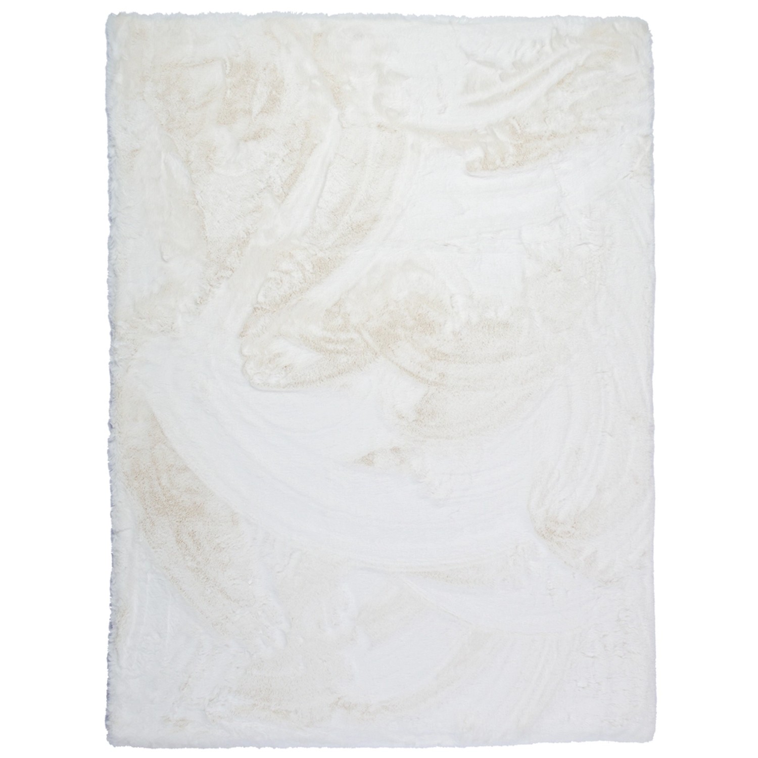 Dywan RABBIT-FUR biały 60 cm x 100 cm