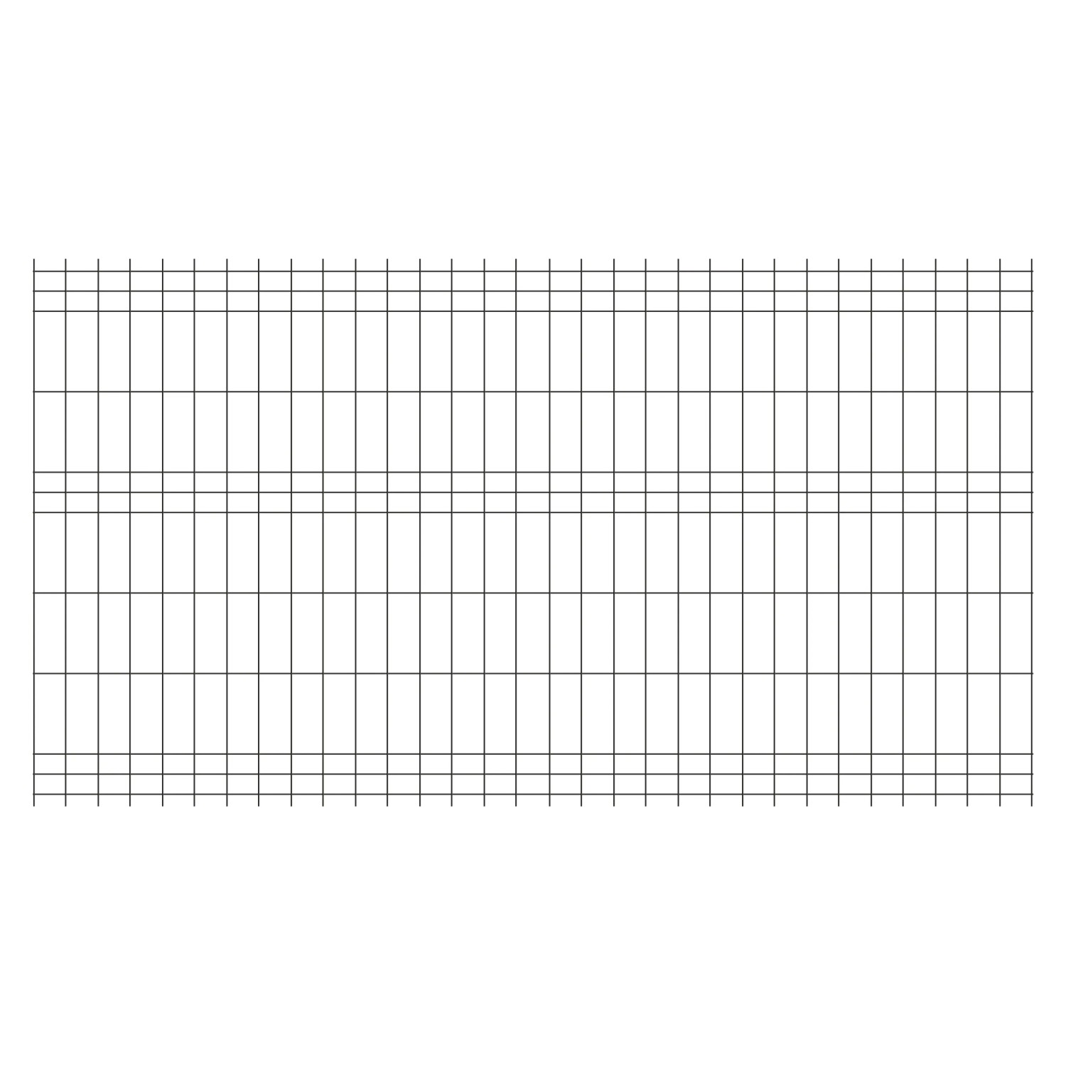 Jarmex Panel ogrodzeniowy 248,5 x 132 cm drut 3,1 mm oczko 8 x 20 cm antracyt