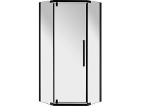 BALIV Kabina prysznicowa Perfecto DUK-4841 90 czarna