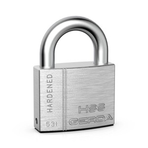 Srebrny kłódka firmy Gerda, Kategoria: Kłódki.