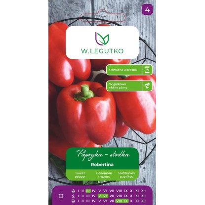 Legutko Papryka Robertina czerwona 0,5g