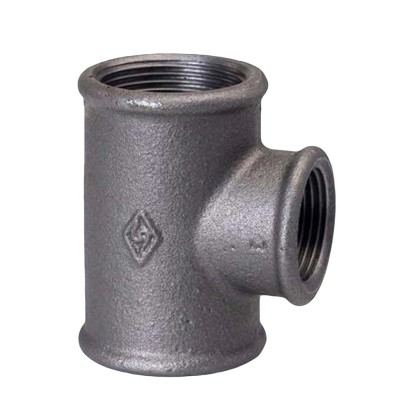 OPAL Trójnik nakrętny redukcyjny B1 NR 25 czarny 1" x 1/2" x 1"