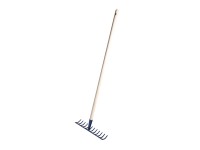 LUX-TOOLS Grabie ogrodowe 12-zębne z trzonkiem 150 cm
