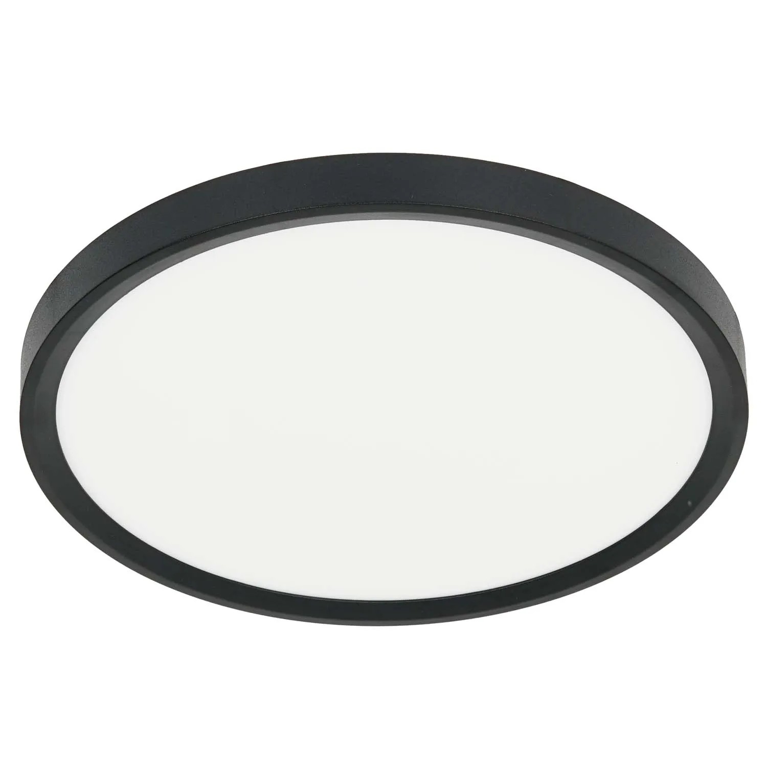 MiLAGRO Plafon LED MAQ 24W 3000/4000/6500K 2500lm IP40 śr. 30 cm czarny