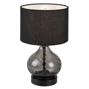 Rabalux Lampa stołowa PIRELO 1xE14 25W wys. 33cm dymna