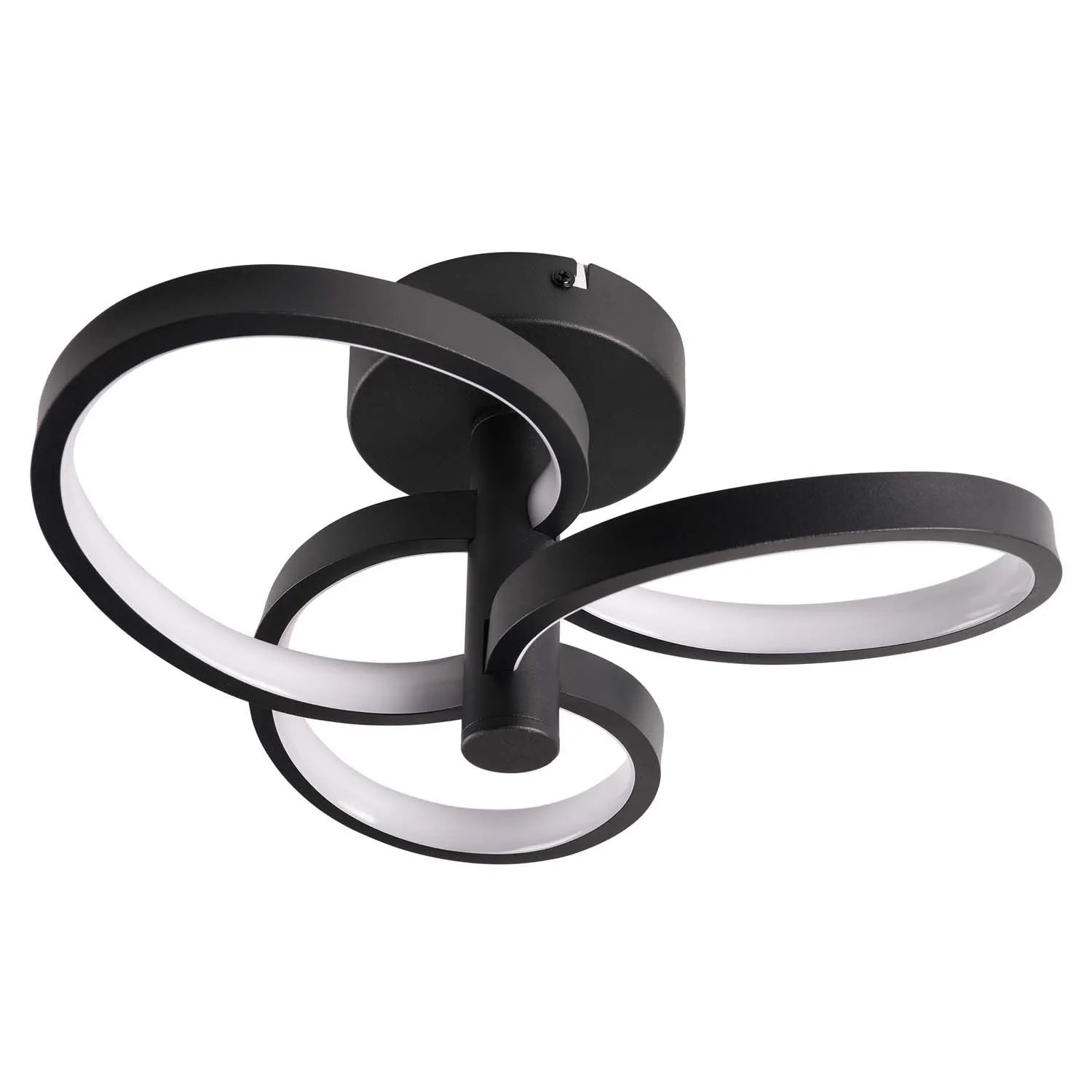 Goldlux Lampa ścienno-sufitowa LED RIBBON 12W 4000K 1700lm czarna