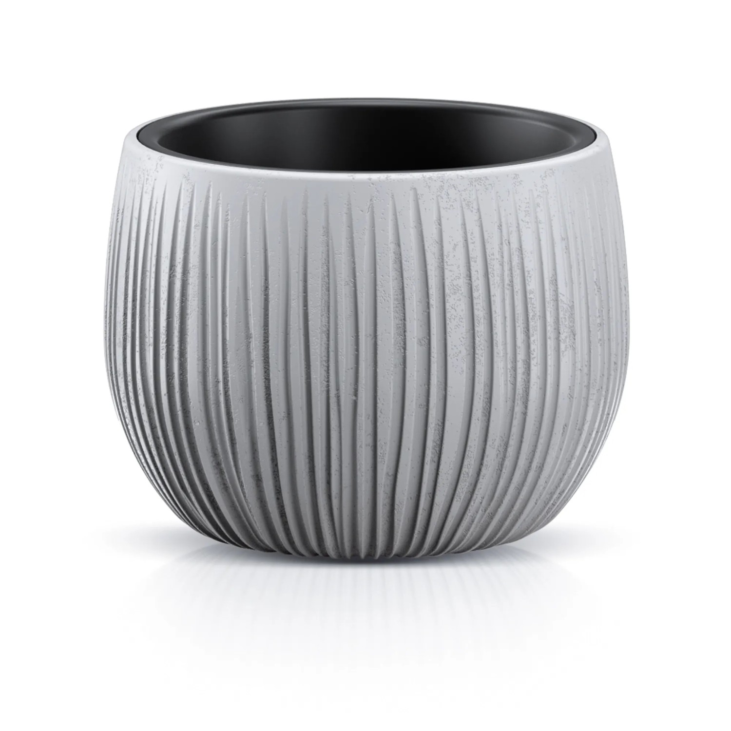 Prosperplast Doniczka Beton Bowl 15 cm - szara