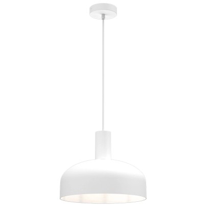 MiLAGRO Lampa wisząca Visby 1x15W LED E27 biała