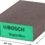 Gąbka ścierna Bosch Expert S471, super drobnoziarnista, 69x97x26mm, do szlifowania.