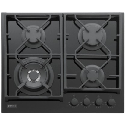 Płyta gazowa Kernau KGH6434TCITCIB Czarna 5 x 60 x 51 cm