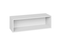 Nadstawka biała 100 x 32 x 35 cm Garderoby/Szafy Modułowe