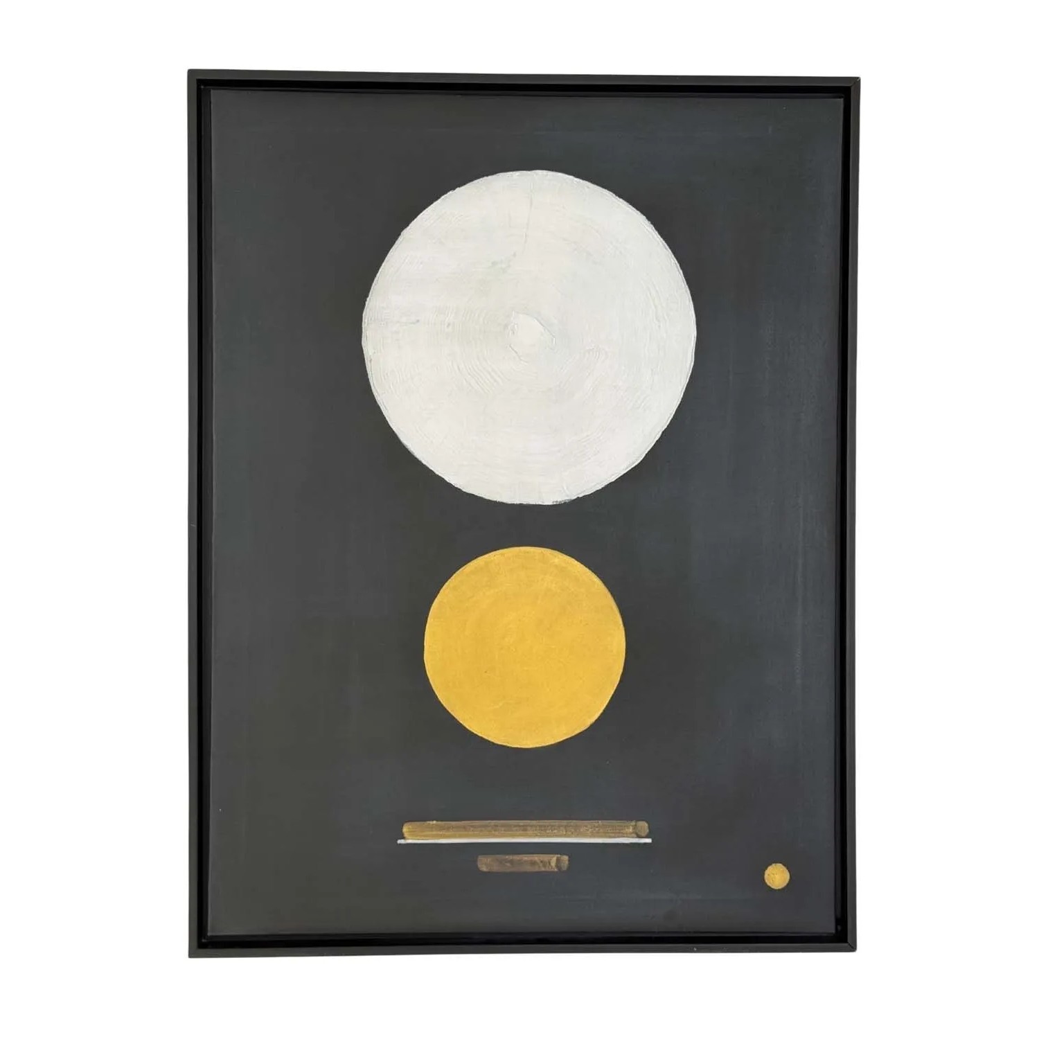 Frames Factory Obraz ELKA złota kropka 63 x 83 cm