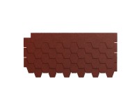 NEXLER Gont bitumiczny, trapez czerwony