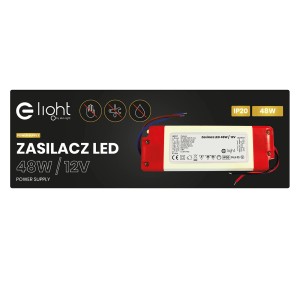Transformator LED 48W/12V do taśm LED, zasilacz do lamp LED.