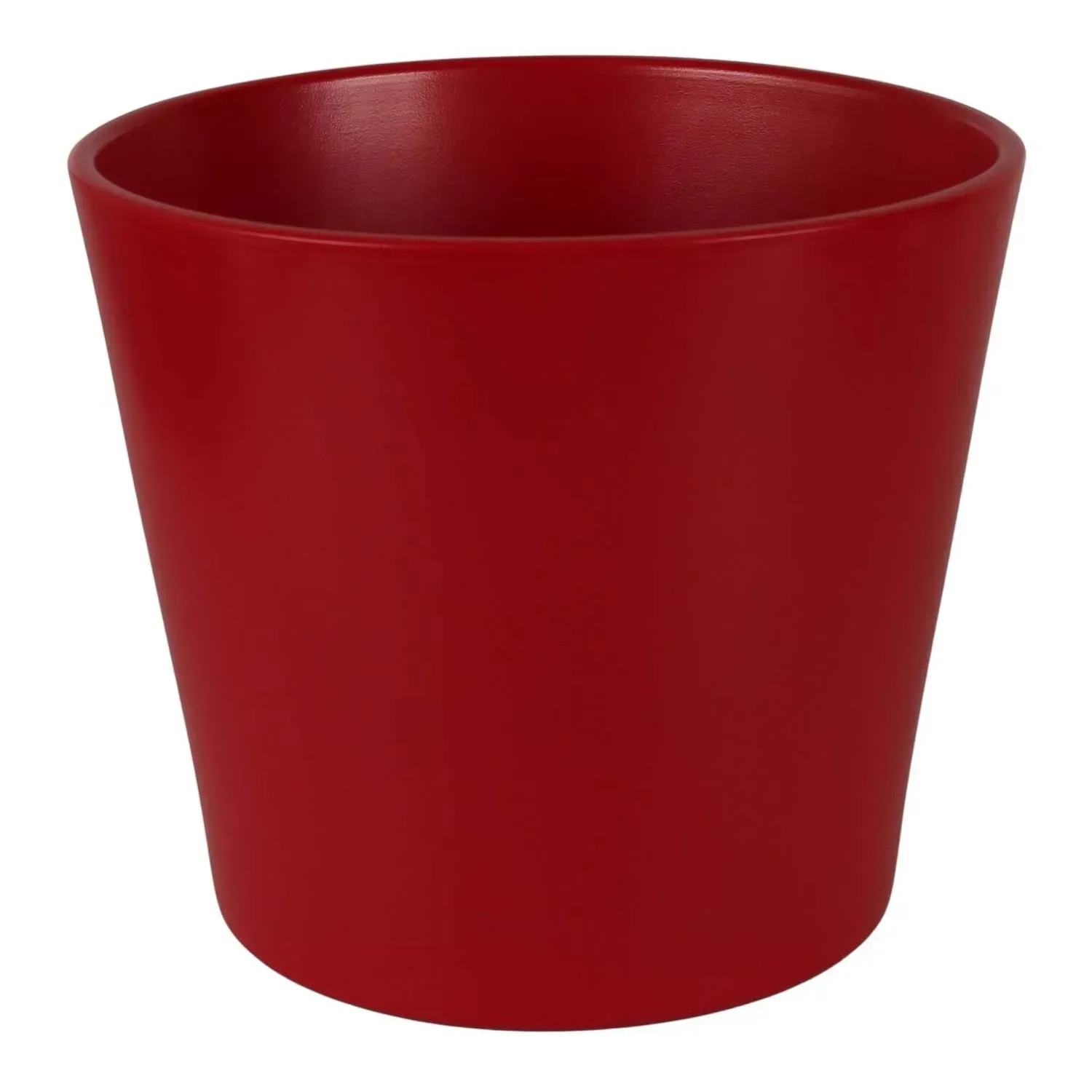 Osłonka ceramiczna czerwona  - 28 cm