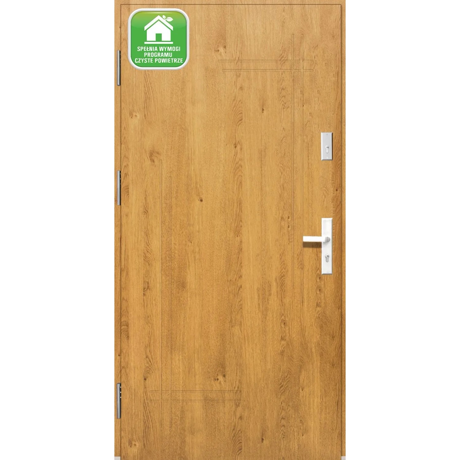 Splendoor Drzwi zewnętrzne Hash Dąb Winchester 90L otwierane na zewn. 103x208