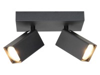 ORO Listwa SPOT ELON 2xGU10 max. 10W czarna