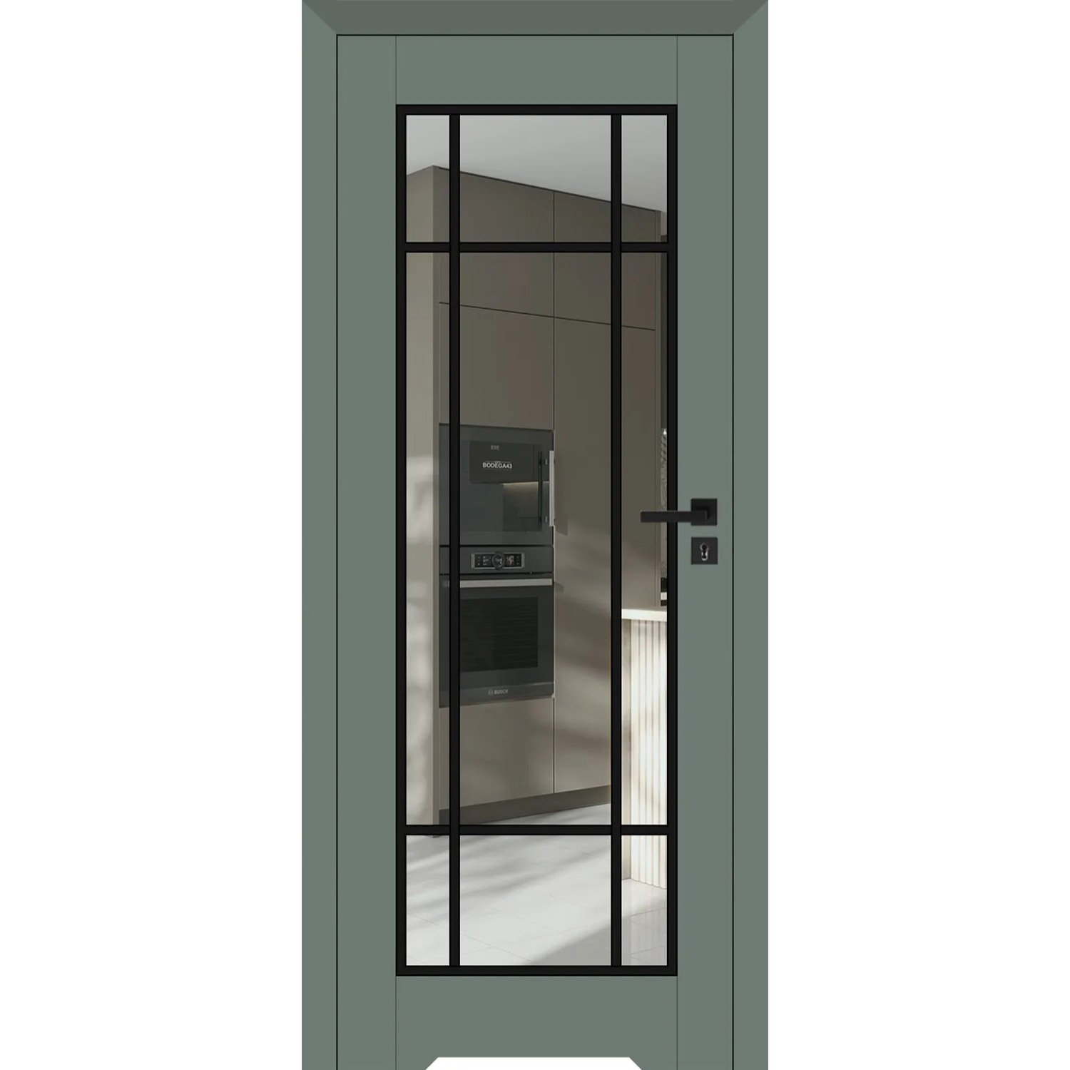 Windoor Skrzydło bezprzylgowe Loft Elegance eukaliptus podcięcie went. 80L
