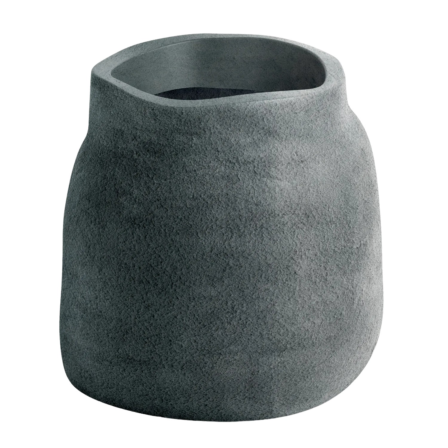 Prosperplast Donica Molta Ethick Boge grafitowa - 46x46x47 cm