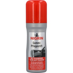Nigrin Gummi-Pflegestift 75ml do pielęgnacji samochodu: Chroni i konserwuje elementy gumowe, zapobiegając starzeniu.