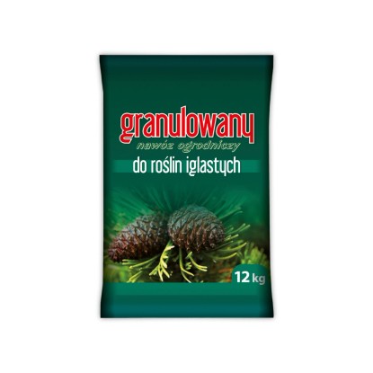 Nawóz granulowany do roślin iglastych - 12 kg