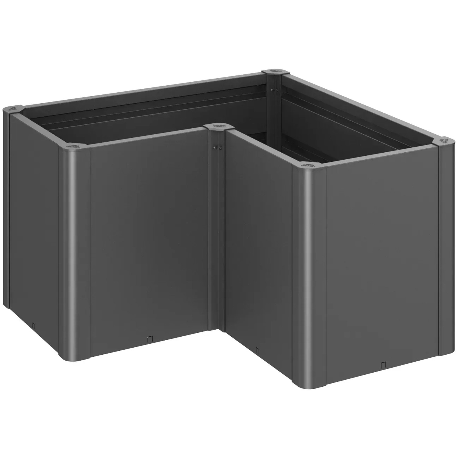 Biohort Kwietnik Belvedere Midi L100 ciemny-szary metalik - 103,1 x 104 cm