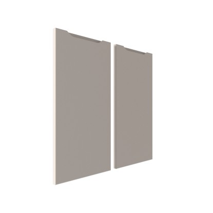 Zestaw frontów Salerno Kaszmir 71 x 32 + 71 x 34 cm