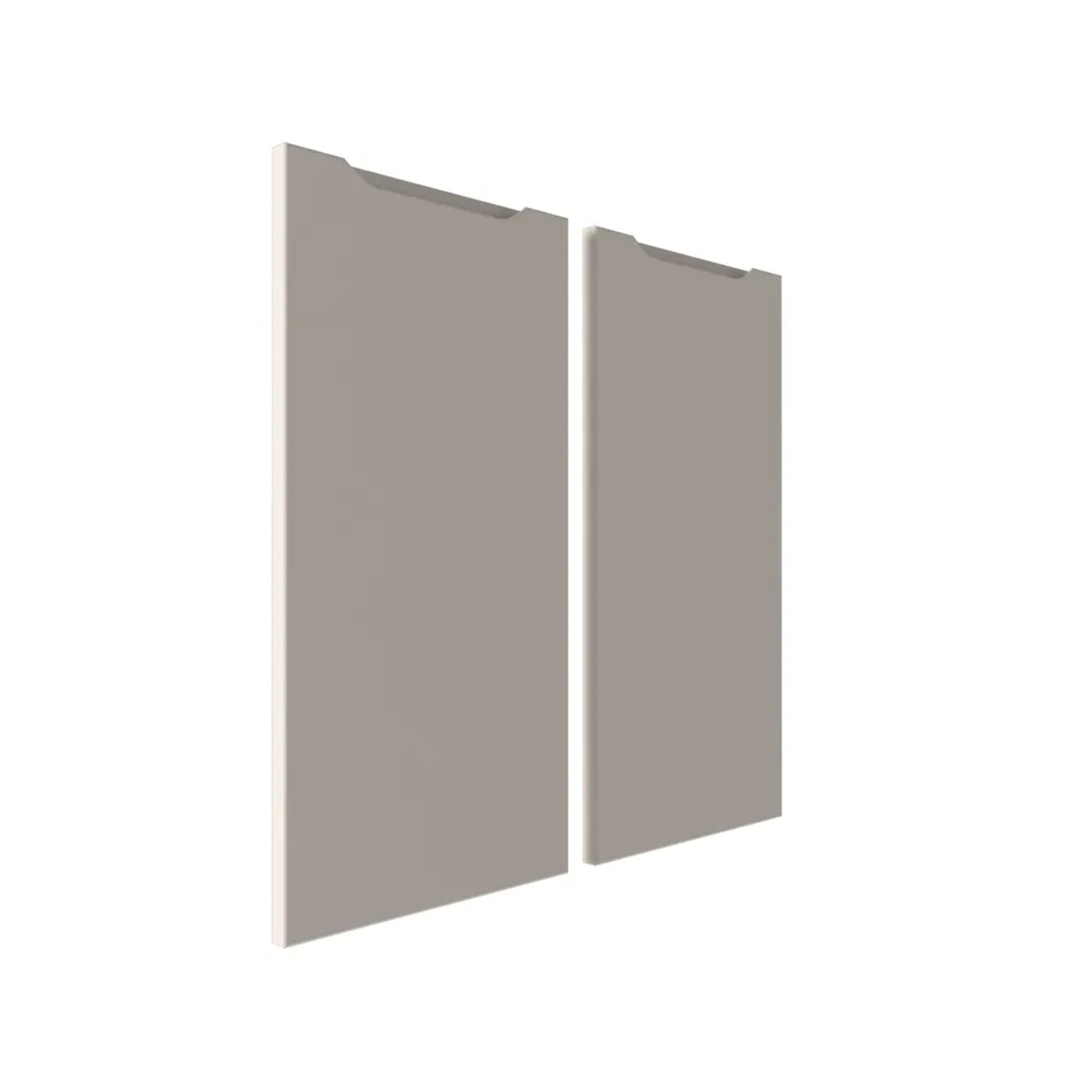 Zestaw frontów Salerno Kaszmir 71 x 32 + 71 x 34 cm