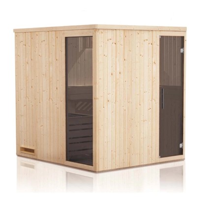 Sauna fińska Family 2020 W1 z witryną 194x194