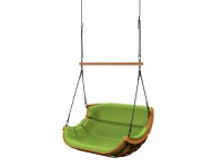 Fotel wiszący ALPHA 2 z belką prostą zielony Fotel wiszący ALPHA 2 z belką prostą zielony