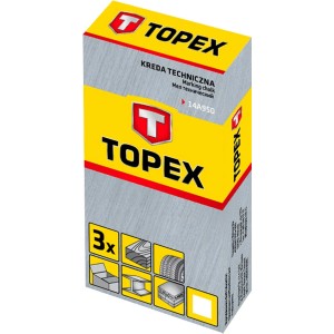 Topex Kreda techniczna biała 13 x 85 mm - 3 szt.
