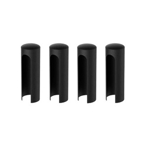 Domino Osłonka zawiasu czarna 4szt 16x82 mm M8x45 mm