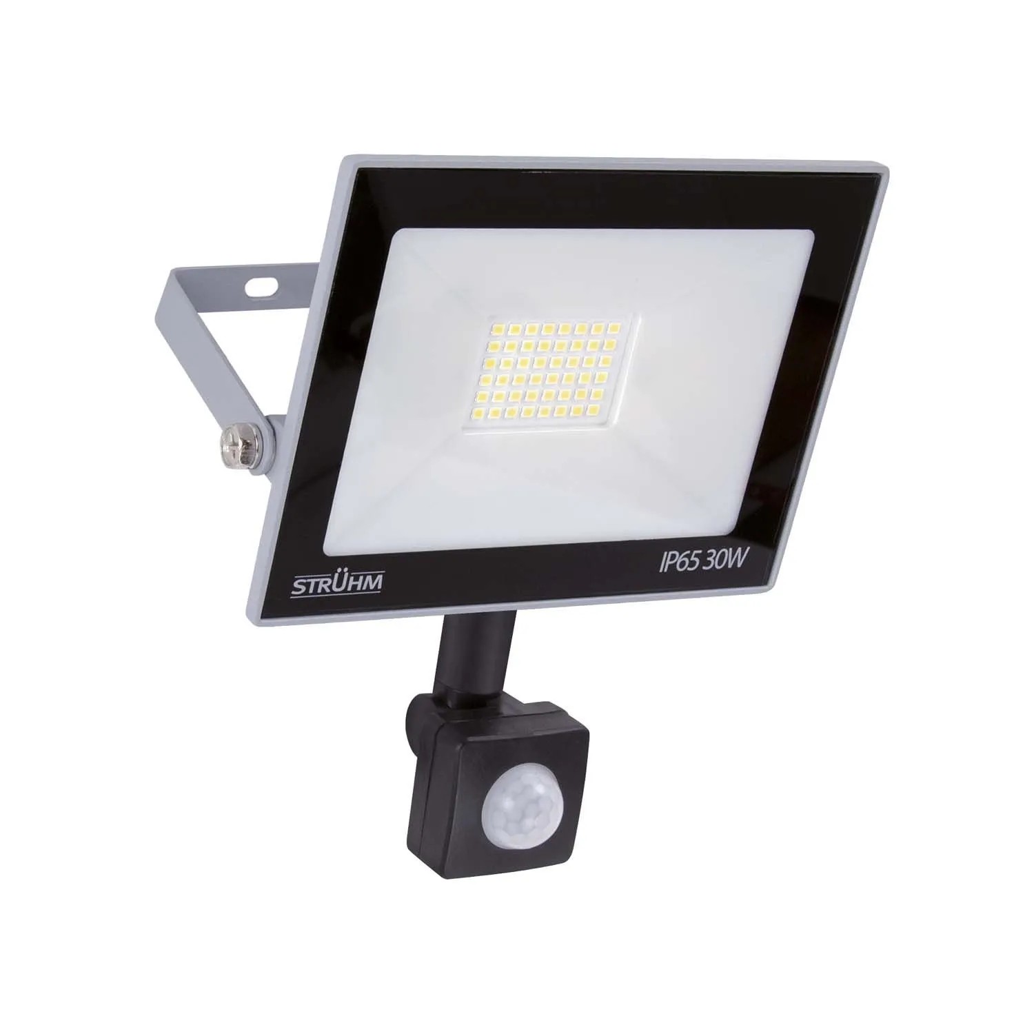 Struhm Naświetlacz z czuj. ruchu KROMA LED S 30W 6200K 2600lm IP65 szary