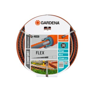 Wąż ogrodowy Gardena Comfort Flex 13 mm (1/2) 50 m, odporny na ciśnienie do 25 bar z PowerGrip.