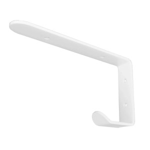 Agas Wspornik do półki model Gap biały 108 × 200 mm