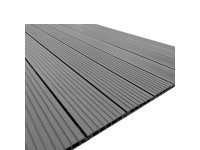 Deska WPC tarasowa antracyt - 2 x 13,5 x 300 cm