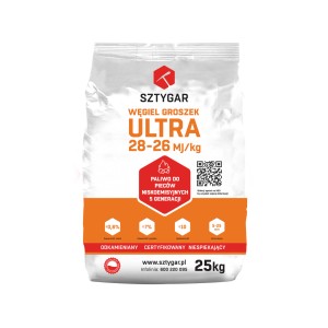 Worek węgla Sztygar Ultra, 25kg.
