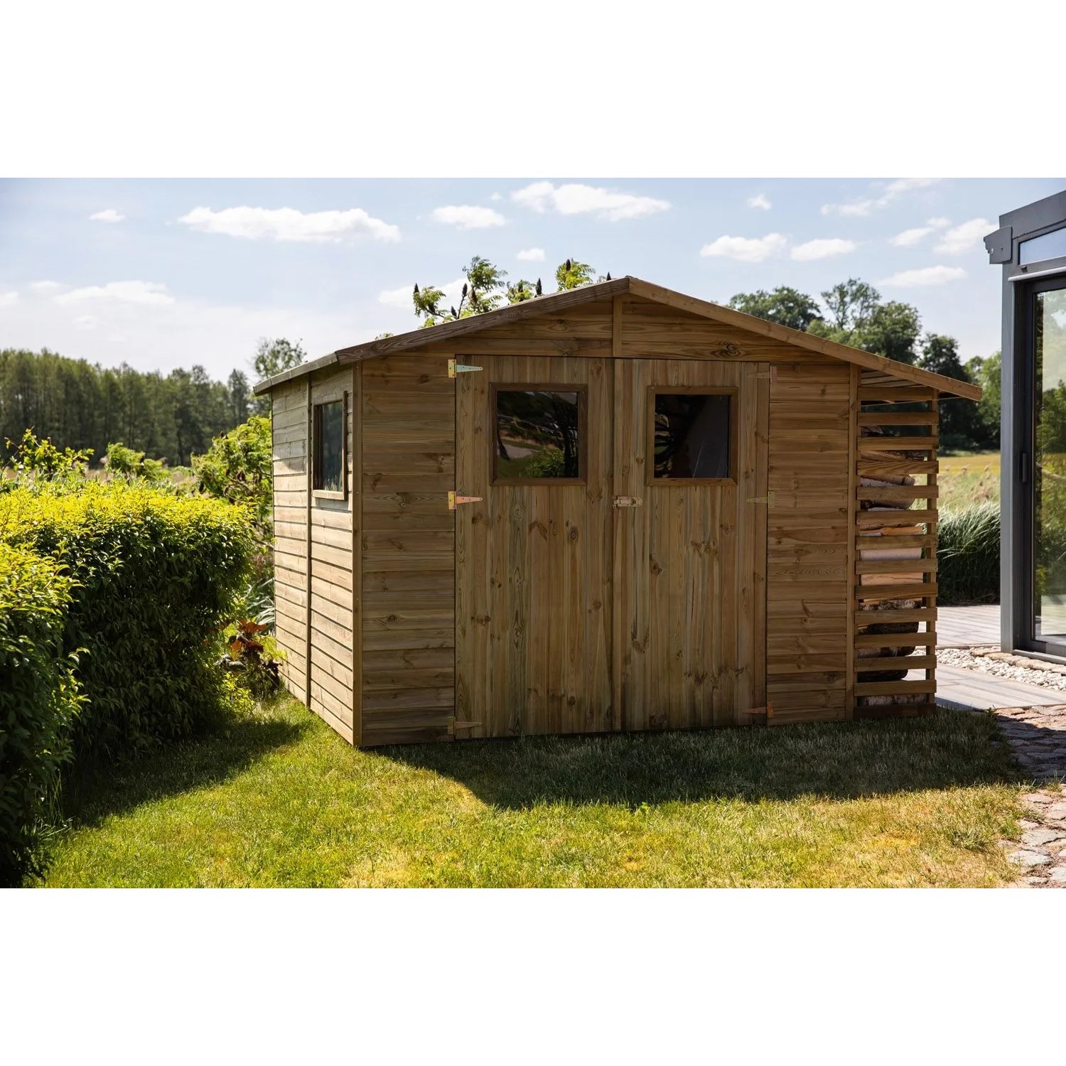 Werth-Holz Domek ogrodowy Milano II - 284x246 cm, wys. 210