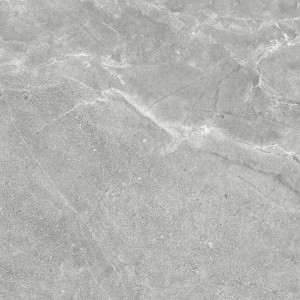 Szara płytka podłogowa z efektem marmuru do wnętrz.