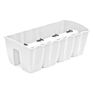 Biała skrzynka balkonowa t.b.t.