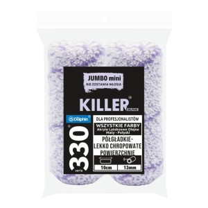 Zestaw wałków malarskich t.b.t., krótkie włosie do gładkich powierzchni.