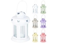 Latarenka dekoracyjna tealight mix kolorów  10 x 14,5 cm