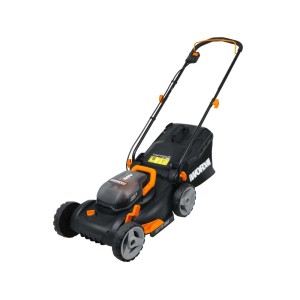 Kosiarka akumulatorowa Worx WG743E, szerokość koszenia 40 cm, do ogrodów do 500 m².