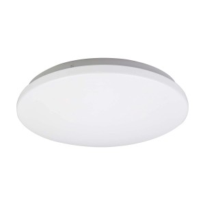 Biała, okrągła lampa sufitowa LED Plafony t.b.t.