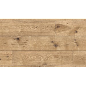 Jasne panele winylowe t.b.t. z efektem drewna do użytku wewnętrznego.