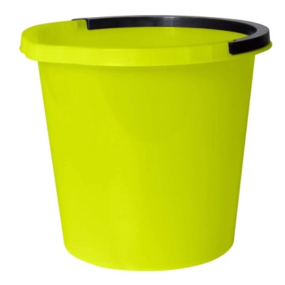 Wiadro ATLANTA z rączką limonkowe 10 l